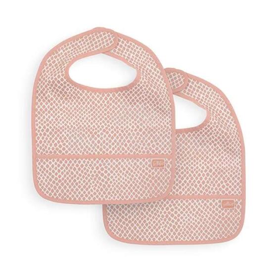 Jollein  Bib Waterproof Art.029-864-65344 Pale Pink