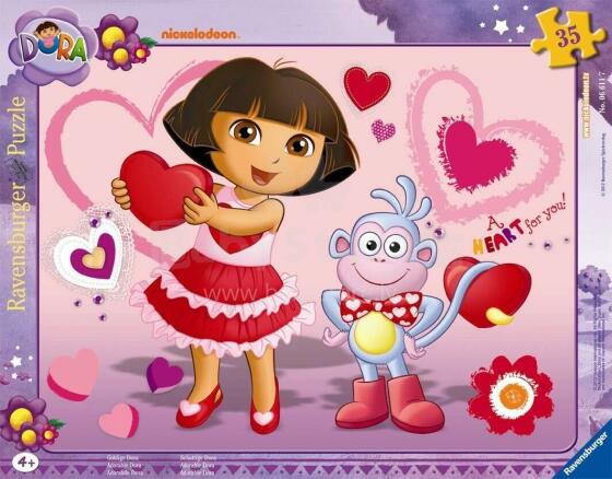Ravensburger Puzzle Dora  Art.R06611 Bērnu puzle,35gb.