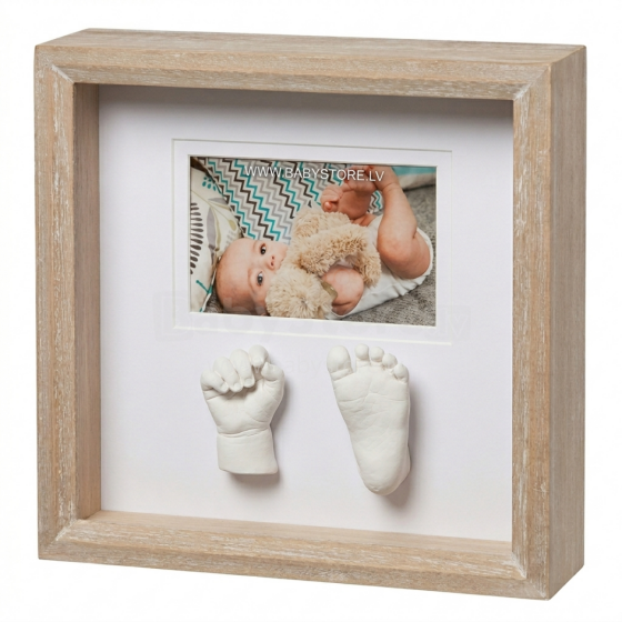 Baby Art Kit Deluxe Frame Art.3601096300   komplekts mazuļa pēdiņu/rociņu nospieduma izveidošanai