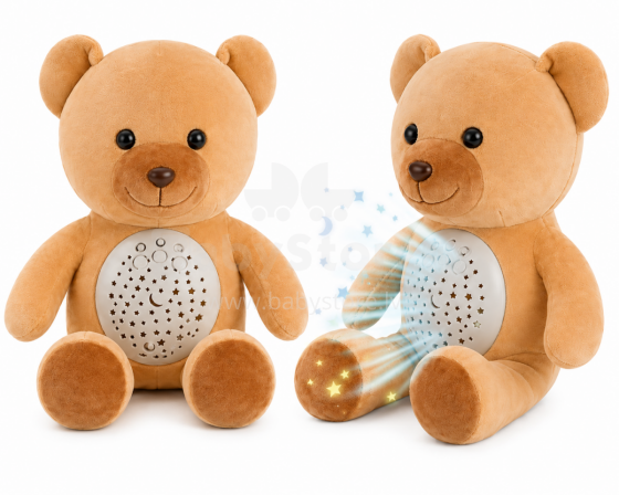 Kids Book Bear Art.13287 Mīkstā rotaļlieta-projektors ar gaismas efektiem