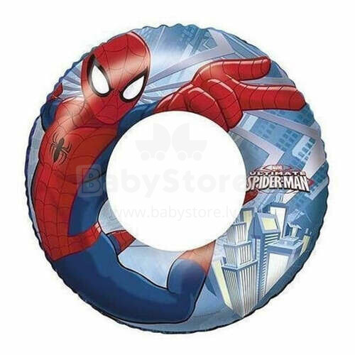 Bestway Spiderman  Art.32-98003 pripučiamas žiedas
