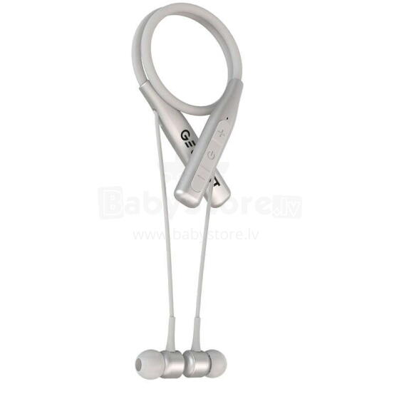 Garett Wireless Neckband Earphones  Art.133029 White Austiņas