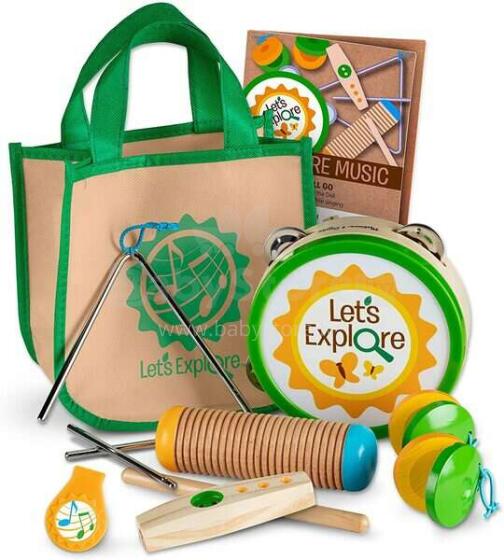 Melissa&Doug Camp Music  Set Art.40808 Набор музыкальных инструментов