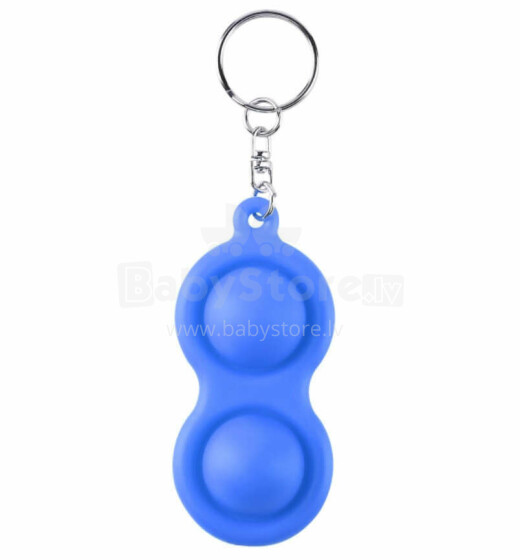 Bubble Simple Dimple Pop It Art.55626 Blue  Silikona piekariņš- rotaļlieta antistress