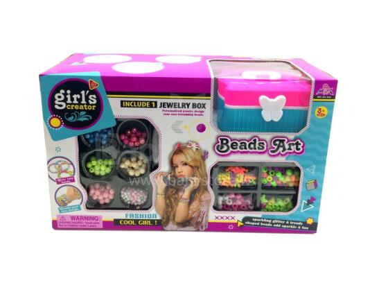 Girl's creator Beads Art krelles komplekts, 1709X001