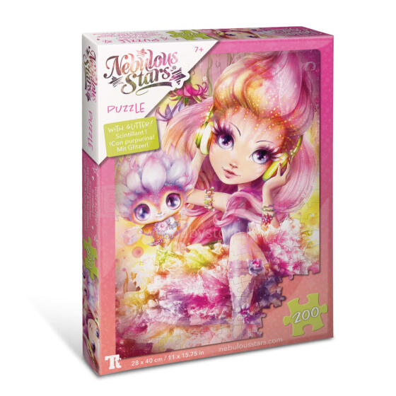 NEBULOUS STARS gliteru puzle Petulia & Paloma, 200pcs, 11661