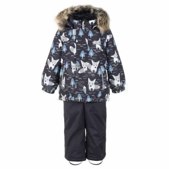 Lenne'22 Forest Art.21315/3930  Šiltas kūdikio žiemos šiluminis kostiumas Striukė ir kelnės