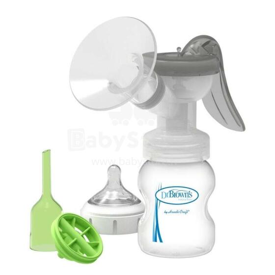 Dr.Browns  Manual Breast Pump Art.BF102 Komplekts Manuālais piena pumpis / laktators