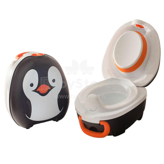 My Carry Potty Penguin Art.MCP-PE Детский дорожный герметичный горшок с ручкой