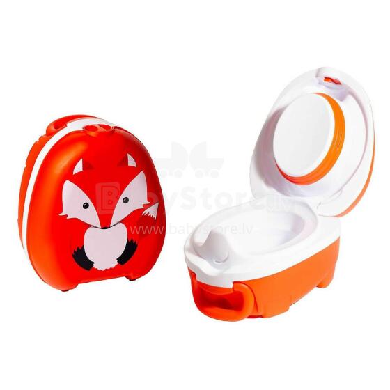 My Carry Potty Fox Art.MCP-FO  Детский дорожный герметичный горшок с ручкой