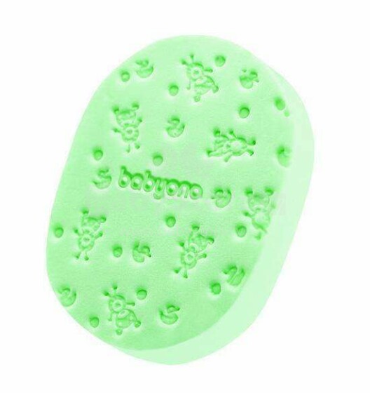 BabyOno Art.063  Green  Детская губка для ванны