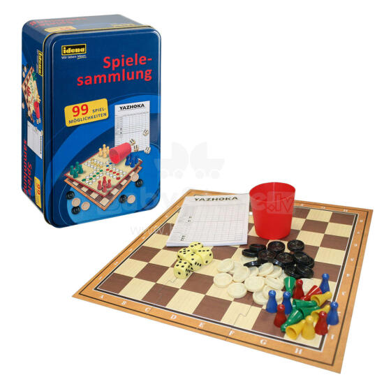 Idena 99 Games Art.6100015  Galda spēles komplekts