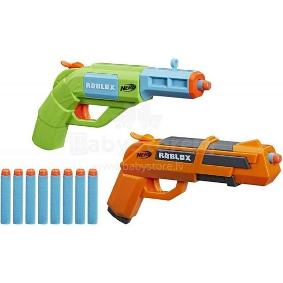 Nerf Roblox Art.F2479  Rotaļu ierocis Piston,2 gab