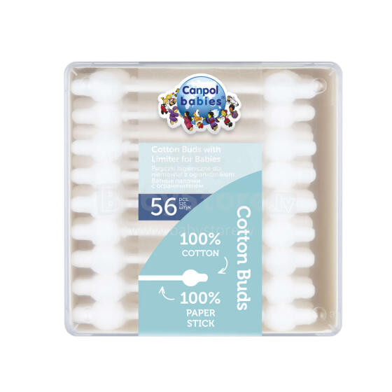 CANPOL BABIES vates kociņi ar ierobežotāju mazuļiem, 56 pcs, 3/115
