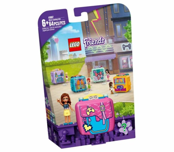 41667 LEGO® Friends Olīvijas spēļu kubs