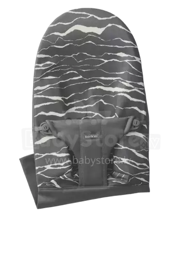 Babybjorn Fabric Seat Cotton Art.133725 Anthracite/Landscape print