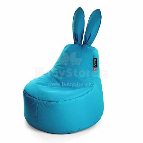 Qubo™ Baby Rabbit Wave Blue POP FIT пуф (кресло-мешок)