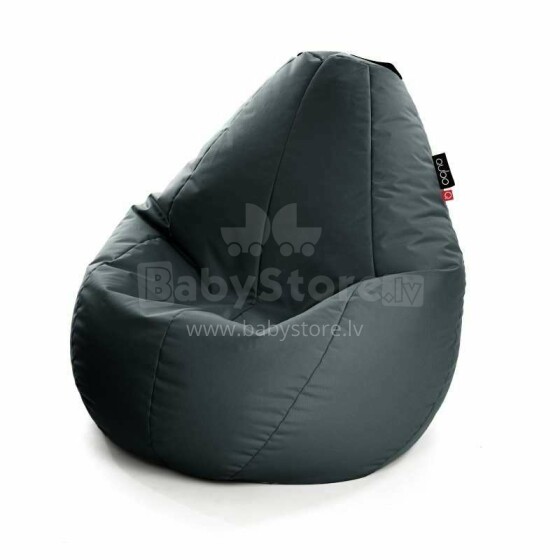 Qubo™ Comfort 90 Graphite POP FIT пуф (кресло-мешок)