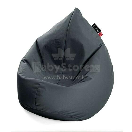 Qubo™ Drizzle Drop Graphite POP FIT пуф (кресло-мешок)