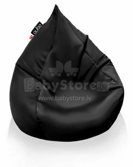 Qubo™ Splash Drop Graphite POP FIT beanbag
