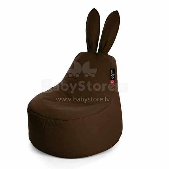 Qubo™ Baby Rabbit Chocolate POP FIT sēžammaiss (pufs)