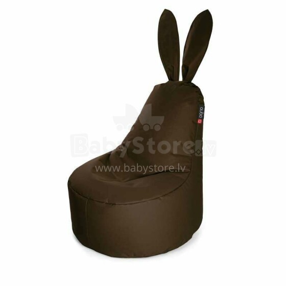 Qubo™ Mommy Rabbit Chocolate POP FIT sēžammaiss (pufs)