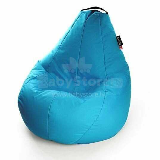Qubo™ Comfort 120 Wave Blue POP FIT пуф (кресло-мешок)