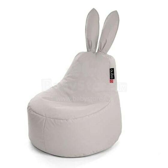 Qubo™ Baby Rabbit Silver POP FIT beanbag