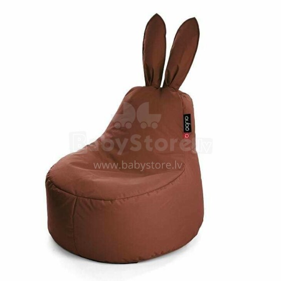 Qubo™ Baby Rabbit Cocoa POP FIT пуф (кресло-мешок)