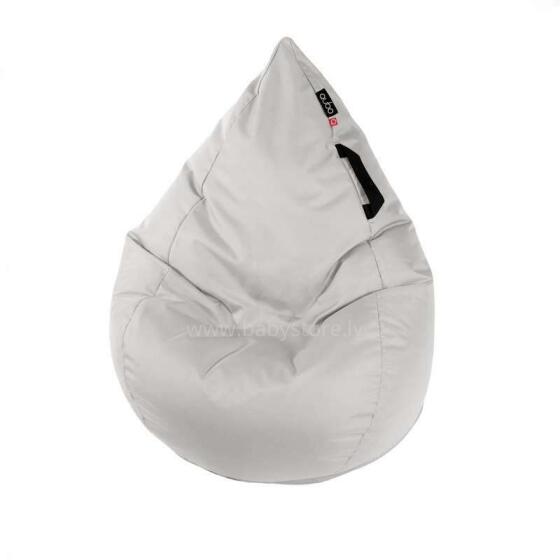 Qubo™ Splash Drop Silver POP FIT пуф (кресло-мешок)