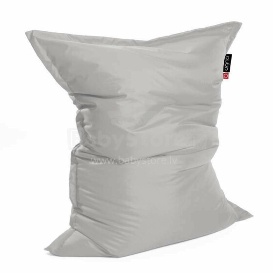 Qubo™ Modo Pillow 165 Silver POP FIT beanbag