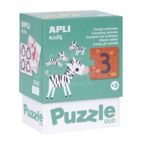 Apli Kids Animals Art.17420   Memory 24 pcs