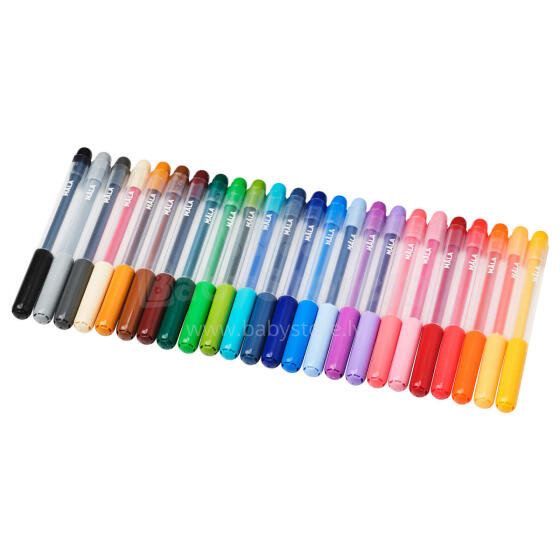 Made in Sweden Mala Art.704.565.91 Krāsainie flomasteri, 24 gb.