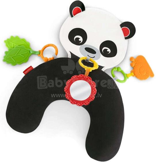 Fisher Price Hug & Play Tummy Wedge  Art.FXB99  Развивающая подушка Панда