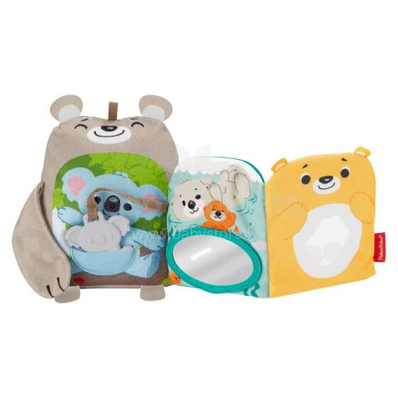 Fisher Price Sit & Snuggle Activity Book Art.GJD37  Мягкая книжечка Лесные друзья