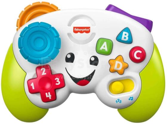 Fisher Price Game Controller Art.GXR65 Interaktīva rotaļlieta ar skaņam (UKR/LIT/LAT/EST/RUS/ENG)