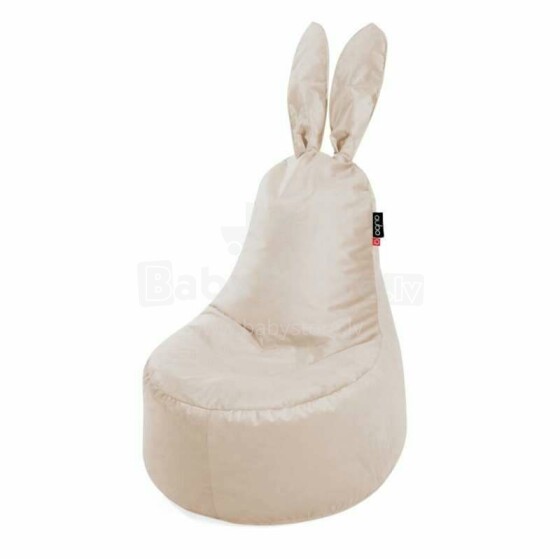 Qubo™ Mommy Rabbit Praline VELVET FIT sēžammaiss (pufs)