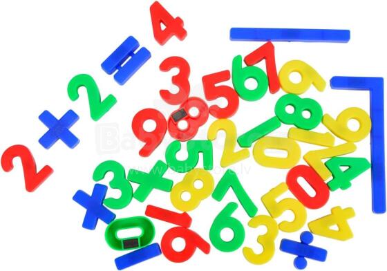 Kidsworld Magnetic Art.134265 cipari ar magnetiem