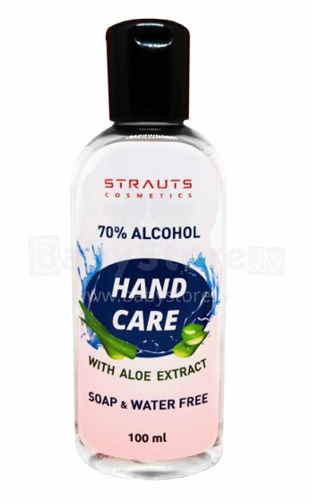 Hand Care Antibacterial Art.134269 Dezinfekcijas līdzeklis  ar aloe vera ekstraktu,100 ml