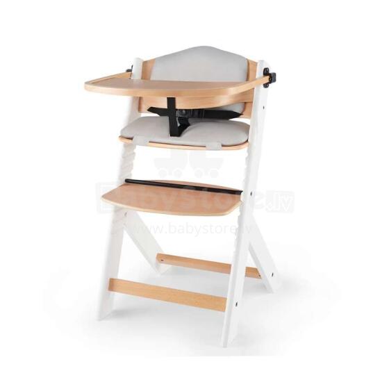 KinderKraft Enock Art.KHENOCOPWHT0000 White  Стульчик для кормления с вкладышом