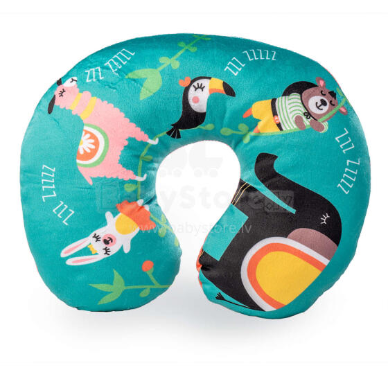 Zoogi Neck Pillow Art.40096 Ceļojuma kakla spilvens (galvas atbalsts)
