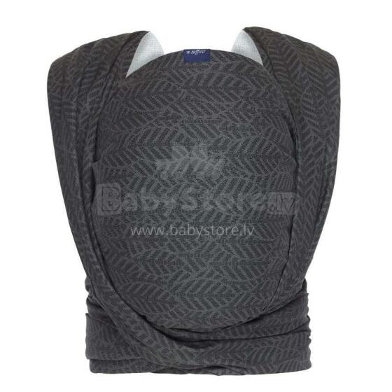 Womar Zaffiro Be Close CH-03 Grey Leaves Zīdaiņu slings