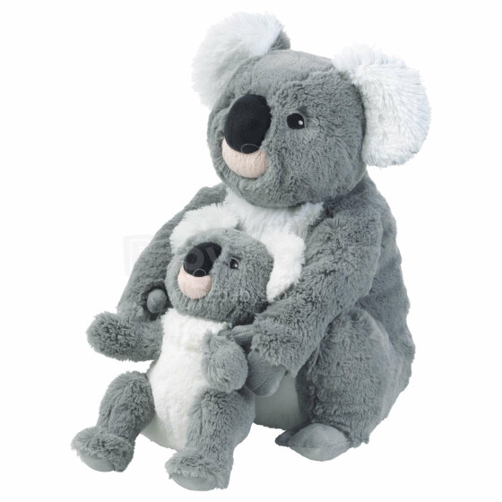 Made in Sweden Sotast Art.305.067.86 Augstvērtīga mīksta plīša rotaļlieta Koala, 2 gab
