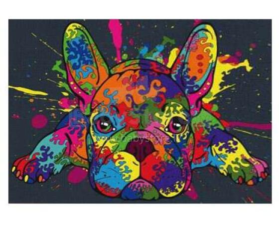 Splat Planet Paints Number Art.SP44846 Komplekts -Zīmējiet pēc cipariem