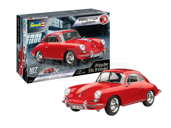 REVELL 1:16 saliekams modelis Porsche 356 Coupe, 7679
