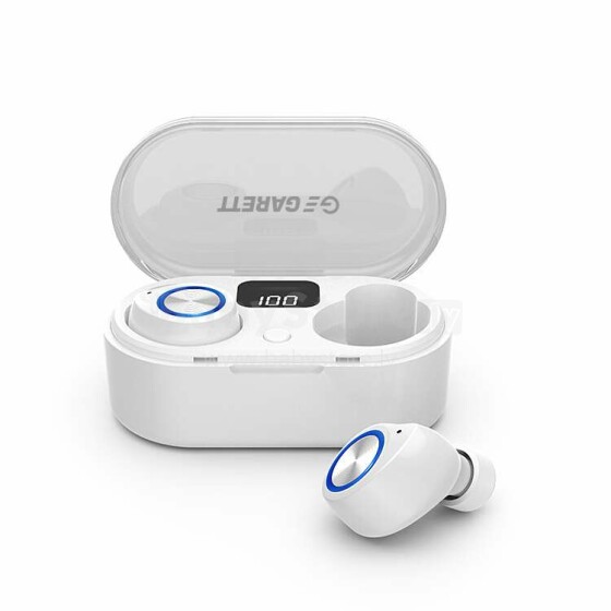 Garett In-ear Wireless Earphones Sound Lite  Art.134659 White  Беспроводные наушники
