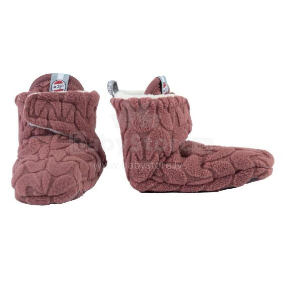 Lodger  Slipper Art.625 Fleece  Мягкие флисовые пинетки 3-6 мес.