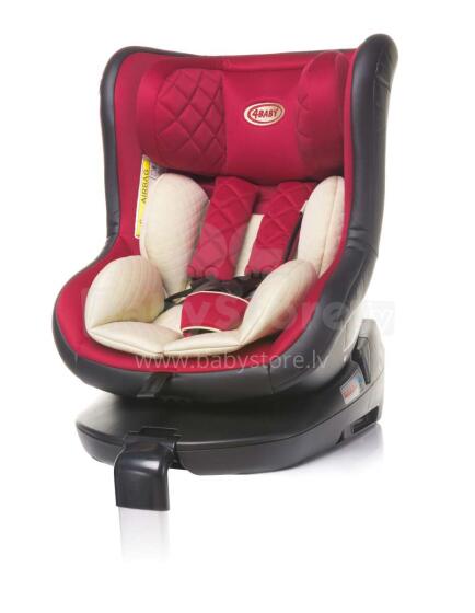 4baby ROLL-FIX ISOFIX red 0-18kg AKCIJA