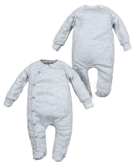 La Bebe™ NO Baby Romper Art.134815 Grey