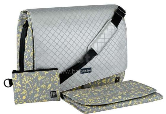 Moon'22 Messenger Bag Art.68.310.020-488 Ice Flower  практичная сумка для коляски